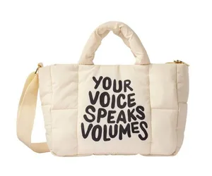 NWT Black History Month Quilted Crossbody Bag 91843108 Cream Off White thumbnail 1