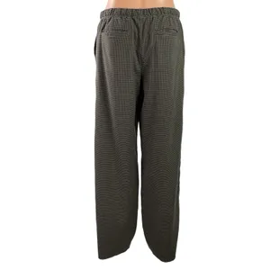 Gap Women's Gray Houndstooth High Rise Wide Leg Baggy Trousers Pants Size S thumbnail 3