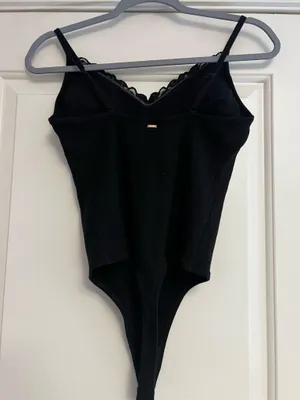Victoria's Secret Pink Bodysuit Lace thumbnail 2