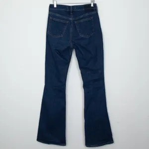Abercrombie & Fitch Curve Love Mid Rise Bootcut Jeans Dark Wash Size 25 Regular thumbnail 5