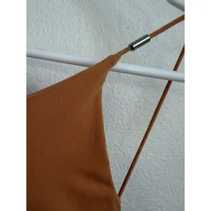 Francisco Costa For Calvin Klein Strappy Camel Maxi Dress Sz. 0 thumbnail 12