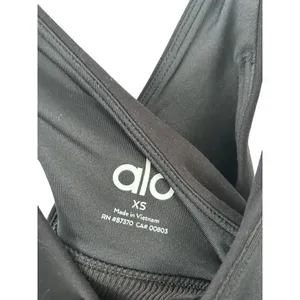 ALO YOGA Alosoft Iconic 90's Bra - Black XS NWT ( SOLD OUT) thumbnail 6