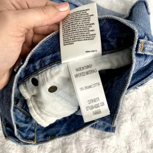 Agolde Blue Medium Wash Denim Grudge Parker Distressed Vintage Fit Shorts 30 thumbnail 8
