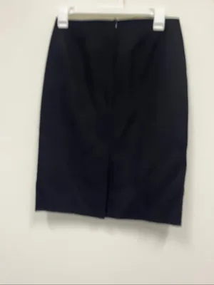Brooks Brothers x Loro Piana Black wool Pencil Skirt size 0 thumbnail 6