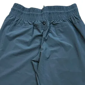 prAna Elastic Waist Pull On Roll Hem Grey Hiking Outdoor Lightweight Pant Medium thumbnail 4