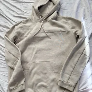 Adidas Beige Oversized Pullover Hoodie Size S thumbnail 2