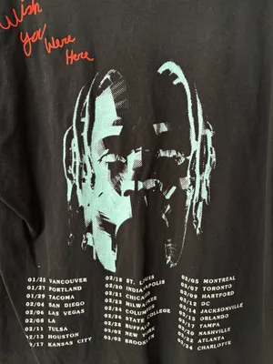 Cactus Jack by Travis Scott Astroworld Tour Tee 'Black' thumbnail 4