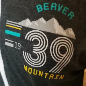 Beaver Mountain Ouray Sportswear grey zip up hoodie -nwot! thumbnail 2