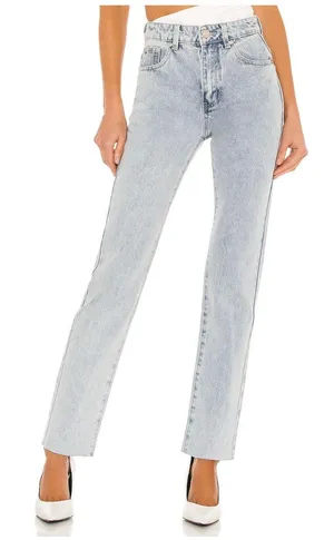 Revolve Straight Denim Jean thumbnail 1