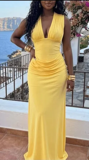 Women’s elegant bodycon maxi dress  thumbnail 1