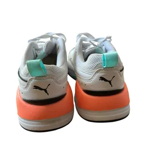 Puma RS-X³ Puzzle Sneakers White Teal Coral 6.5 (373108-17) Chunky Retro Shoes thumbnail 4