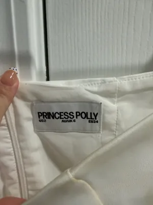 Princess Polly Mini Dress White thumbnail 2