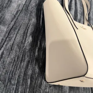 Kate Spade Ivory Tote Bag thumbnail 8