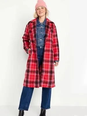 Old Navy Soft-Brushed Overcoat thumbnail 4