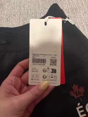 Lululemon Relaxed Fit HR Fleece Short thumbnail 2