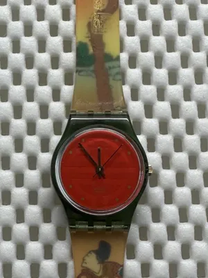 Swatch Watch Geisha LG109 Vintage 1993 thumbnail 2