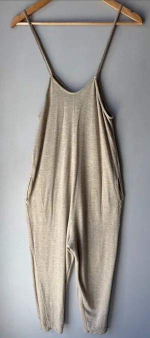 KUCOON Beige Jumpsuit Tan Size M thumbnail 1