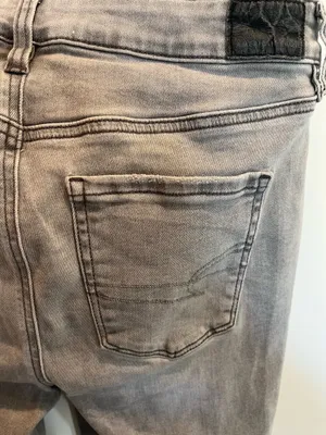 American Eagle Grey Next Level Stretch Hi-Rise Jegging Size 8s thumbnail 8