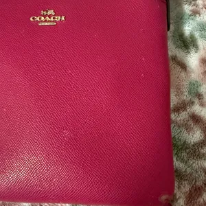 Dark Pink Coach Bag thumbnail 4
