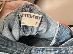 We The Free Free People High Roller Denim Jumpsuit thumbnail 8