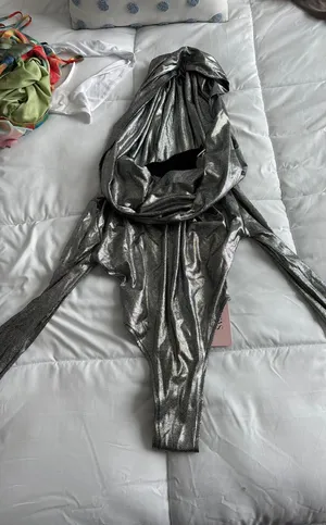 Metallic Rave Bodysuit thumbnail 1