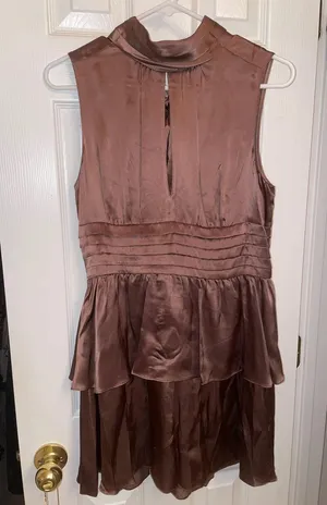 Amanda Uprichard Silk Cutout Dress thumbnail 2