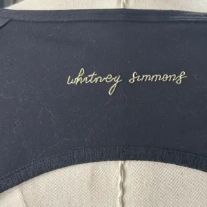 Gymshark Whitney Simmons Long Sleeve Crop Top Black Medium Activewear Workout thumbnail 5