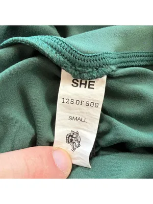 Darc Sport Wolves Womens Shorts SHE 125 of 500 Green S Scrunch Bodybuilding Gym thumbnail 4