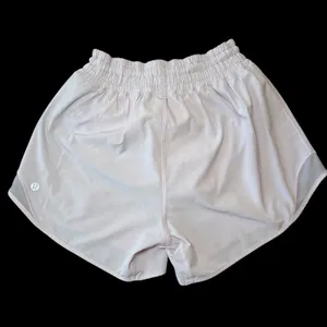 Lululemon Hotty Hot Shorts Women 4 Pink Lined Square Dot Athletic Running *flaw* thumbnail 3