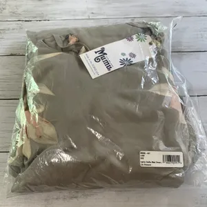 NWT Show Me Your Mumu Caitlin Ruffle Maxi Dress in Lily‎ Showers thumbnail 4
