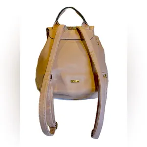 Women’s ALDO Pink Embellished Backpack, Bag. Bucket Style with Drawstring thumbnail 2