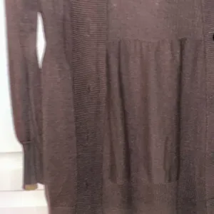 Kenneth Cole Reaction Sweater Dress‎ Size S brown Long Sleeve Wool Blend Preppy thumbnail 7