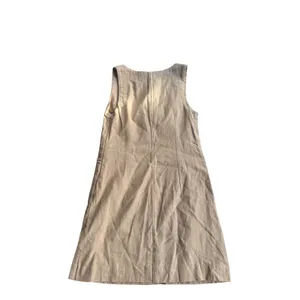 Abercrombie Linen Blend Mini Dress Clean Girl‎ Coastal Aesthetic XXS NWT thumbnail 2