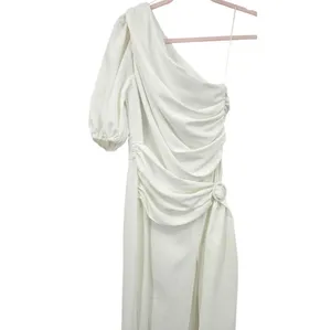 Amanda Uprichard Bexley Maxi Dress One Shoulder Long Evening‎ Gown Sz M thumbnail 4