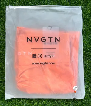 NVGTN Sunset Orange Contour Seamless Shorts thumbnail 3
