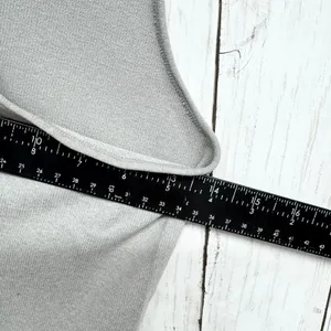 Free People Shirt Women Size M/L Ribbed High Neck‎ Sleeveless Athletic Tank Top thumbnail 4