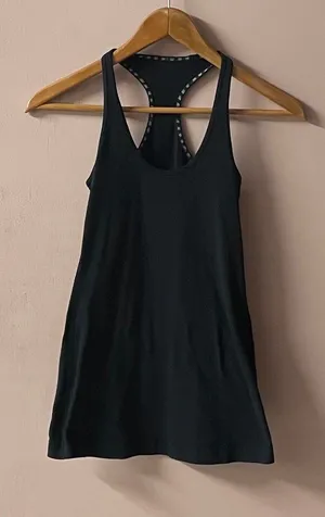 Lululemon Black Racerback Tank GUC thumbnail 1