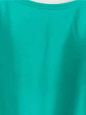 Fair Harbor Green Blue One piece swimsuit size small thumbnail 4