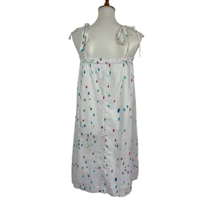 Brooke Wright Designs Dress XS S Small Summer Cotton Maxi Boho Resort thumbnail 6
