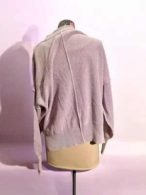 Aerie Lavender Chunky Knit Sweater Women's Size Small Purple Pullover NWT thumbnail 2