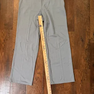 UNIQLO grey elastic waist ponte pants, size M, NWT thumbnail 10