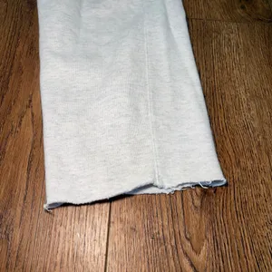Champion Reverse Weave Gray Heather Sweatpants Raw Hem Womens Small Loungewear thumbnail 9