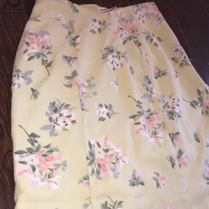 Abercrombie & Fitch green floral maxi skirt size xxsmall thumbnail 2