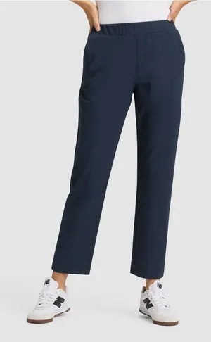 Women’s Cozy Earth Always Cropped Pants Eclipse Navy Blue Size S thumbnail 1