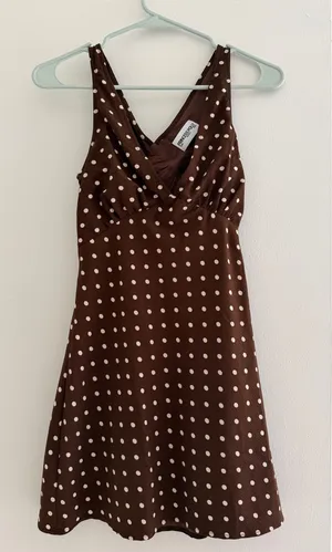Princess Polly Polka Dot Mini Dress thumbnail 1