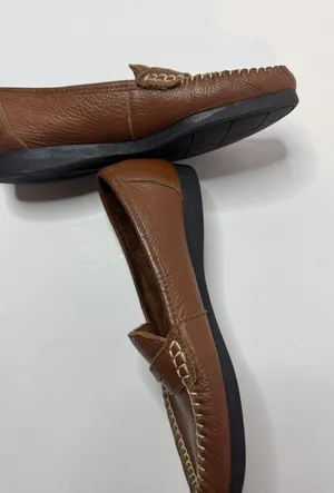 Naturalizer Brown Leather Loafers Size 7.5N thumbnail 6