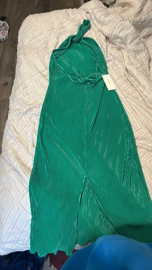 Lane 201 Kelly Green Dress thumbnail 2