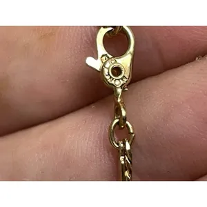 MONET Pendant Necklace Signed Black & Gold Leopard Pendant 30” thumbnail 5