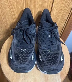 Hoka Black Athletic Running Shoes thumbnail 1