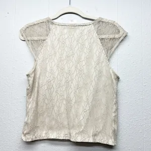 No Boundaries Girls Babydoll Lace Top Womens XS Fairy Grunge Boho Y2K Dainty thumbnail 7